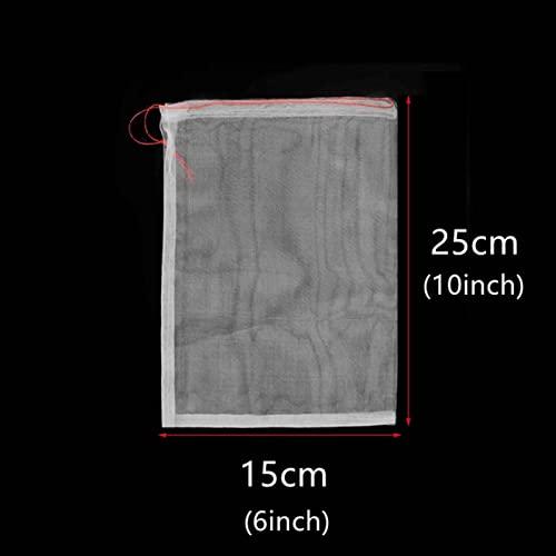 果物袋 保護ネット 防虫 ネット 入 果樹用防鳥ネット ナイロンメッシュバッグ メッシュ 鳥よけネッ