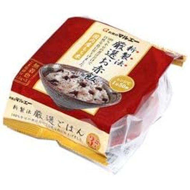 マルエー食糧 新製法 厳選お赤飯 (160g×3)×12個入×(2ケース)