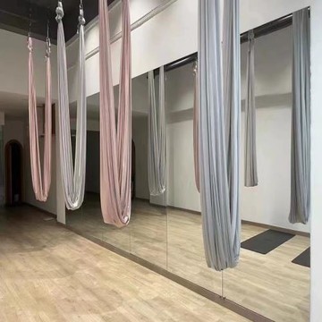 純色空中瑜伽吊床反重力一片式無拼接微彈布料套裝瑜伽館直供跨境