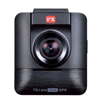 PX 大通 HDR星光夜視旗艦王 GPS三合一測速行車紀錄器 HR7 PRO  高畫質行車紀錄器 + 32GB記憶卡 + 車充電源線 + 車用固定架 + 行車魔法貼 + 快速安裝指南  最高支援256GB