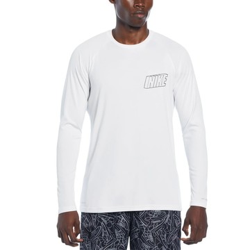 NIKE SWIM 男性長袖防曬衣 男款長袖 上衣 防曬 夏天 NESSE477