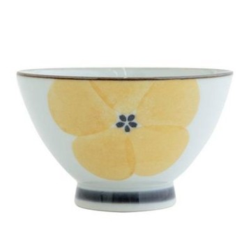 【BISQUE】日本製造波佐見燒 陶瓷飯碗 花卉碗（三色）