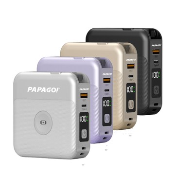 PAPAGO! 第三代10000mAh多功能行動電源BS-WL720(大陸CCC認證/韓國瓦時標示)