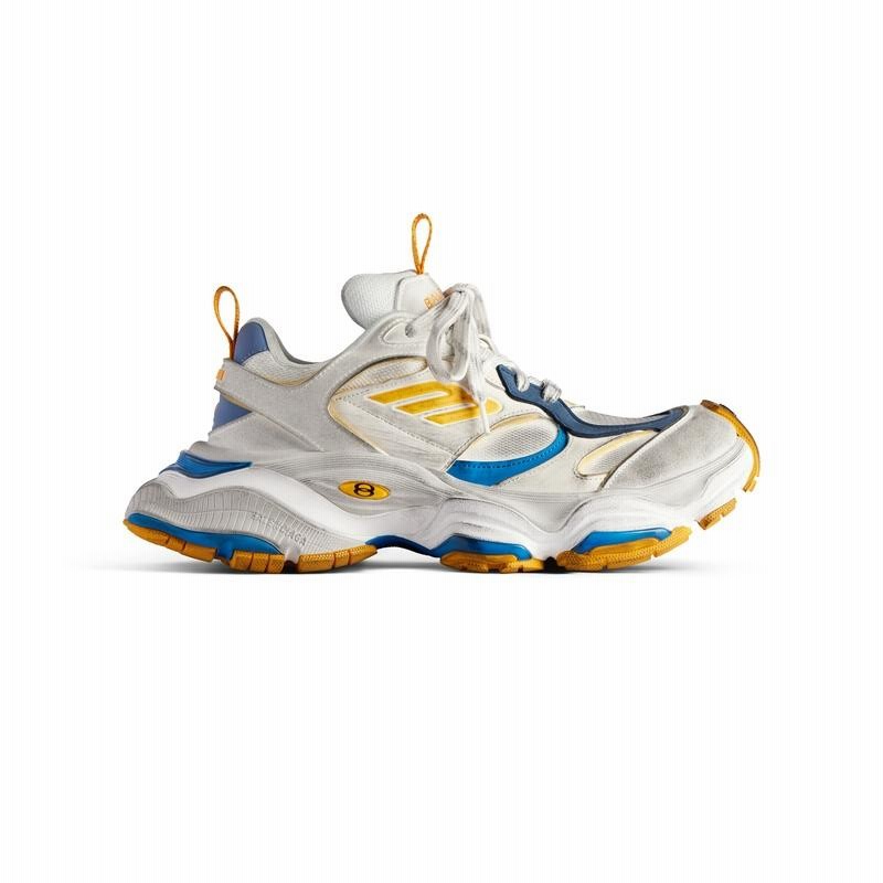 バレンシアガ BALENCIAGA メンズ CARGO スニーカー【ホワイト/グレー  