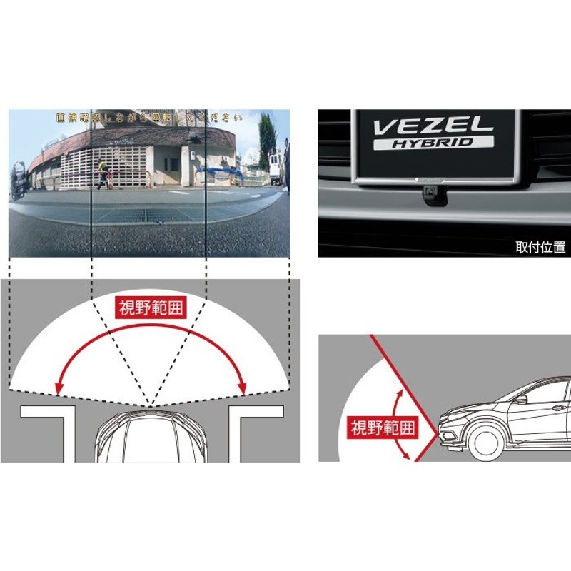 HONDA ホンダ 純正 JADE ジェイド フロントカメラシステム 本体 2018.5〜仕様変更 08A21-6J0-000 通販  LINEポイント最大0.5%GET | LINEショッピング