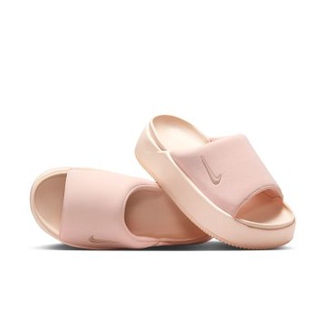 NIKE 拖鞋 女鞋 厚底 WMNS NK CALM ELEVATION 粉 HJ5601-600