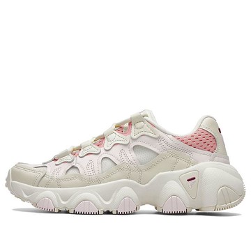 (WMNS) Fila Jagger Retro Running Shoes White/Pink