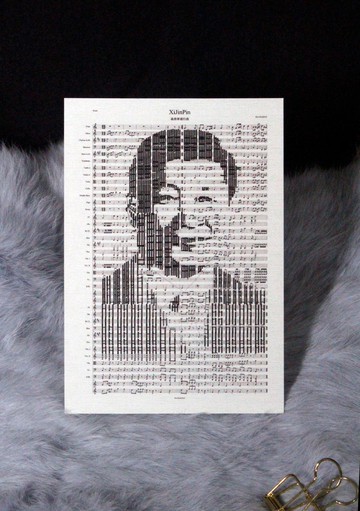 【樂譜明信片】習近平-聲音肖像