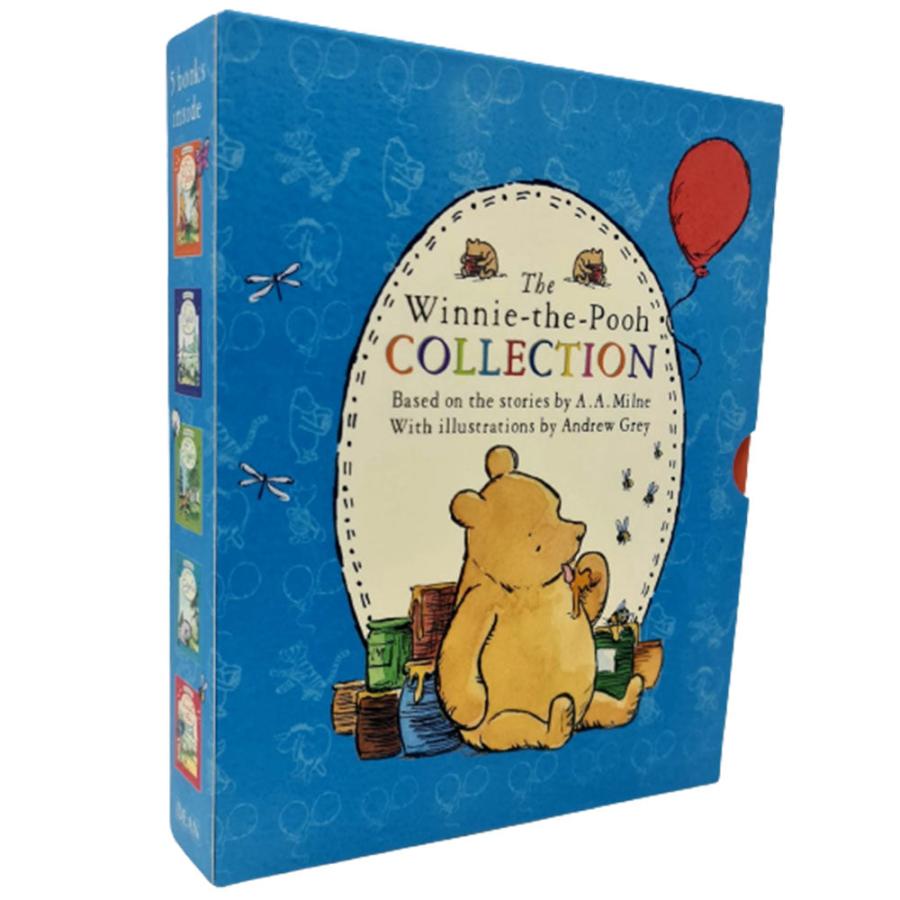 洋書絵本　The Winnie-the-Pooh: Book Collection Set　5冊セット（セットケース入り）