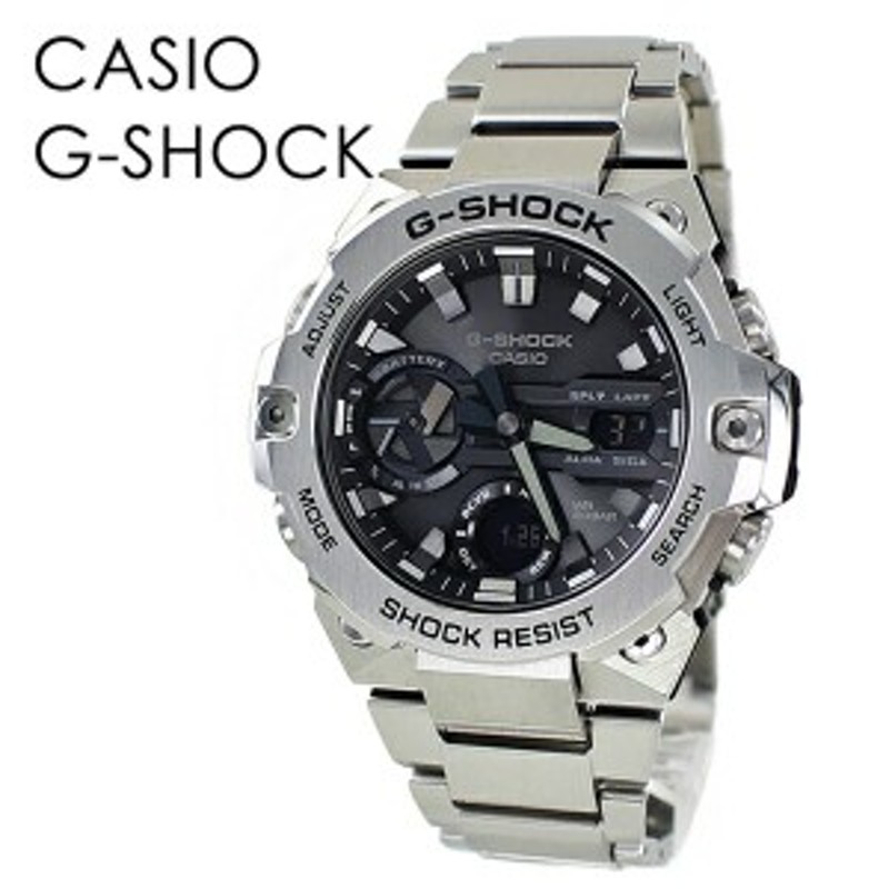 CASIO G-SHOCK G-STEEL ソーラー充電 衝撃に強い 男性 Bluetooth