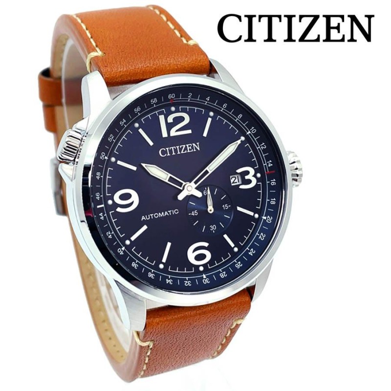 CITIZEN シチズン AUTOMATIC メンズ 腕時計 NJ0140-25L ブラウン