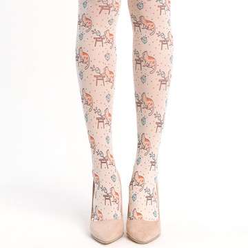 貓咪迷因褲襪，貓奴的趣味穿搭單品