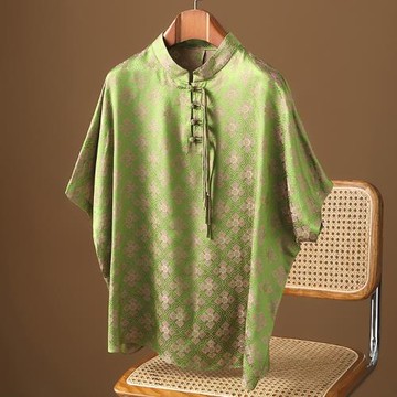 長袖桑蠶絲小外套 高級感春款2025年新款真絲設計感女小眾上裝