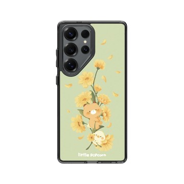 Galaxy S25 Ultra Clear 酷墨灰 - 小玉米花 Littlepopcorn - 金盞花