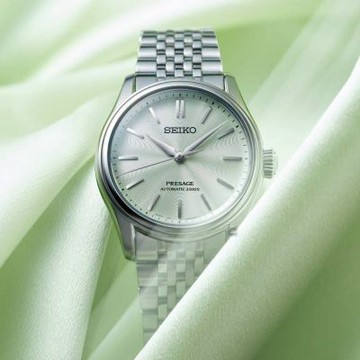 SEIKO 精工 Presage 經典「若竹色」機械腕錶-38mm綠_SK040 6R51-00G0G/HCC002J1