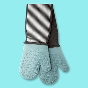 《Taylors Eye Witness》止滑矽膠連體隔熱手套-湖水綠-- 防燙手套 烘焙耐熱手套