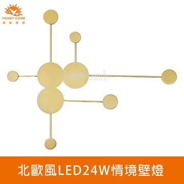 北歐風LED24W情境壁燈(FG030-0488)