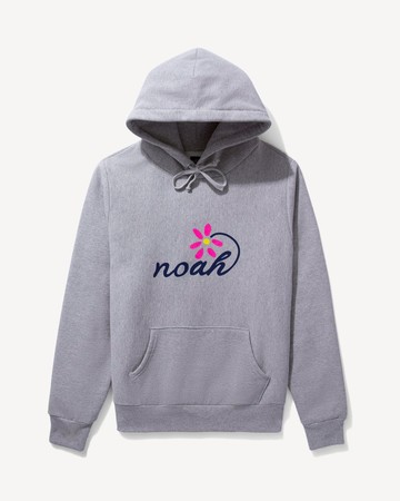 Noah Florist Hoodie Heather Grey / L