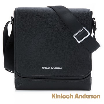 金安德森 STORY 掀蓋直立斜背包(大)-黑色(KA187002BKF)