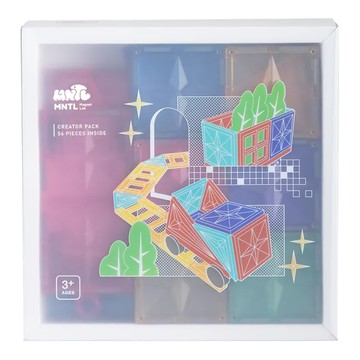 創造者磁力片組合  粉彩色  1組