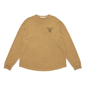 NCAA 長T 哈佛 繡花水洗LOGO 薄 休閒 男 7255102432