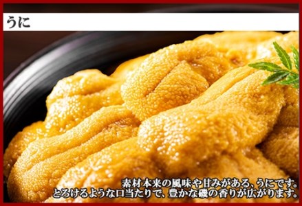 1748. うに チリ産 冷凍 200g ホタテ 200g 計400g セット ウニ 雲丹