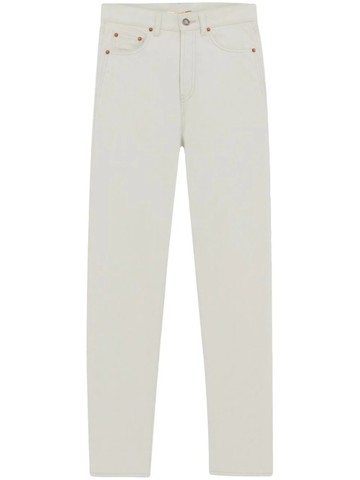 Jeans slim fit in denim bianco gesso-25