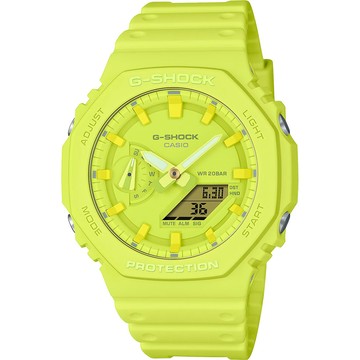 CASIO G-SHOCK 單色美學八角手錶 GA-2100-9A9