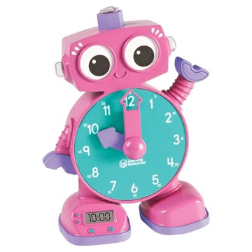 Learning Resources 教學資源 互動學習時鐘 機器人  1個