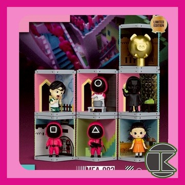 【3月預購】MEA-083 魷魚遊戲盲盒 一中盒6入｜可愛造型｜角色收藏推薦｜愛蛋客