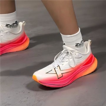 特步兩千公里三代跑步鞋男女網面減震體測訓練鞋女跑鞋2000 四季