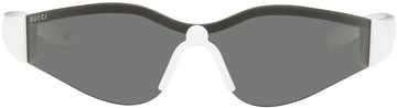 Gucci 白色 Mask 太阳镜