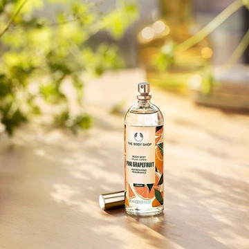 【THE BODY SHOP】粉紅葡萄柚活力身體芳香菁露-100ML