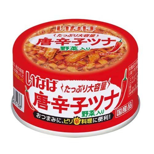 いなば食品 唐辛子ツナ 野菜入り 165g