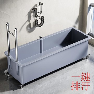 免運 浴室用品 拖把池可移動落地大號洗墩布池地盆家用加長清洗池戶外庭院拖布池工廠現貨直銷 售後保障 全館免運 5h1225