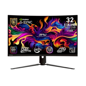 MSI 電競螢幕  MPG 321CURX QD-OLED