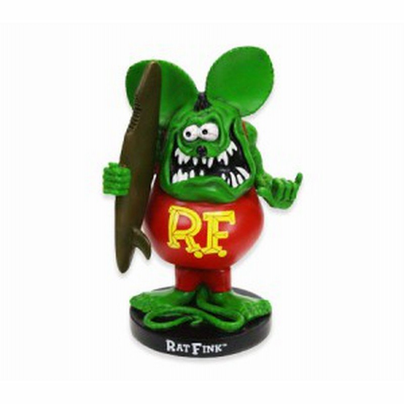 ラットフィンク フィギュア ボビング キャラクター アメリカ ホットロッド モンスター おしゃれ 面白い アメリカン雑貨 Ratfink Bobbing 通販 Lineポイント最大1 0 Get Lineショッピング