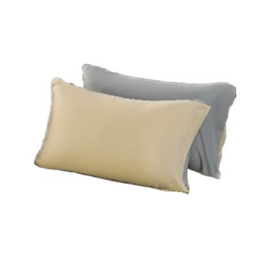 抗敏慕斯素色枕套2入-奶茶45x75cm