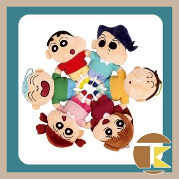 【6月預購】蠟筆小新毛絨磁吸掛件驚喜盒 盲抽 收藏 實用造型 一中盒6入｜愛蛋客