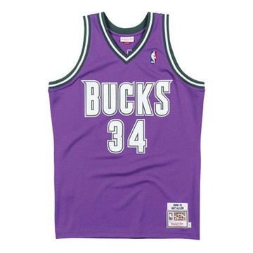 Mitchell & Ness NBA Authentic Jersey 'Milwaukee Bucks - Ray Allen 2000-01'