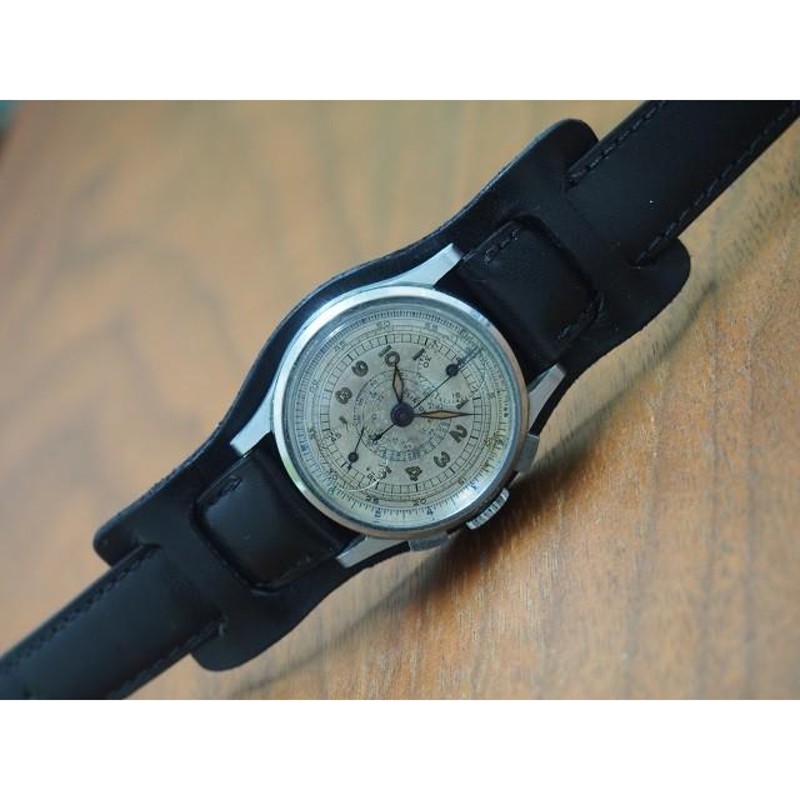 CLINTON クリントン クロノグラフ ヴィーナス170 1930年代IWC - 腕時計 ...