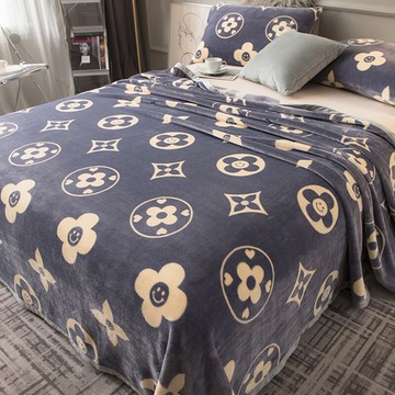 加厚云貂絨毛毯鋪床單辦公室午睡空調小毯子單人珊瑚絨沙發蓋毯