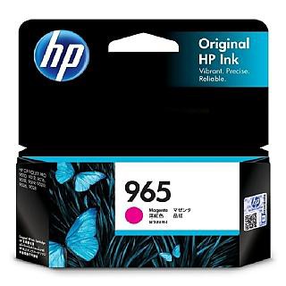 HP 965 原廠洋紅色墨水匣 3JA78AA / NO.965/OfficeJet Pro 9010(1KR53D)/Pro 9020