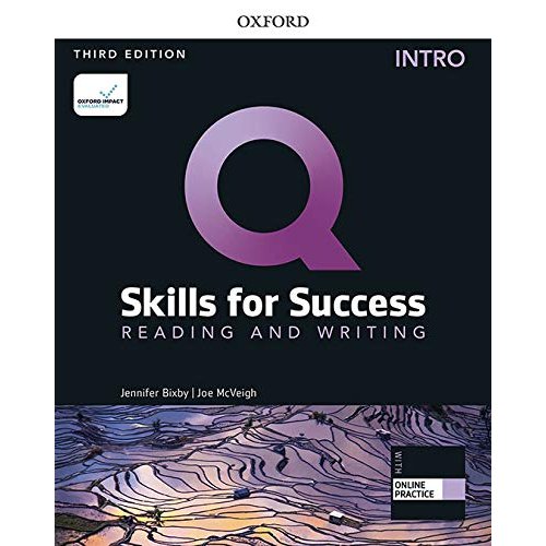 Q: Skills for Success: Intro Level: Reading and Writing Student Book with iQ Online Practice