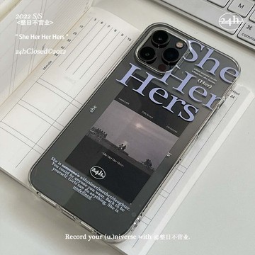 ✦Closed✦sheherhers iPhone 17 16 15 14 13 Pro Max 透明 手機殼 保護殼