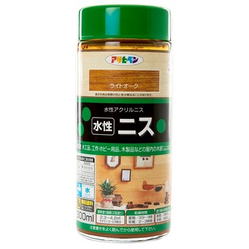 ASAHIPEN 日本水性木器著色清漆 淺橡木 300ml  1罐