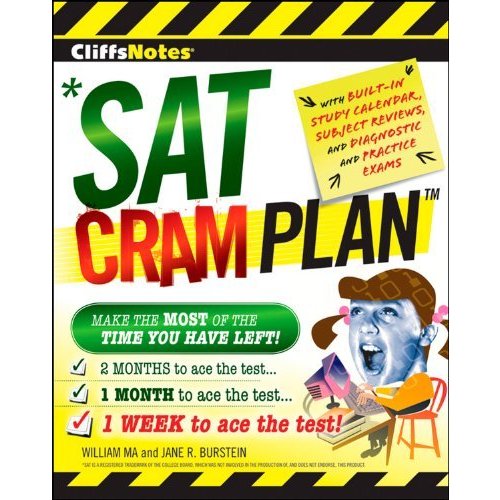 CliffsNotes SAT Cram Plan (Cliffsnotes Cram Plan)