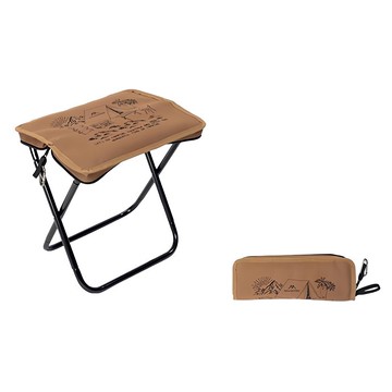 山之客 月亮小馬紮 SZK518 卡其色 輕巧便攜 戶外露營椅  1個