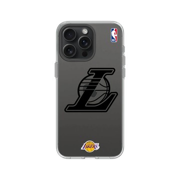 iPhone 15 Pro Max Clear 透明 - NBA - B&W-洛杉磯湖人 L.A. Lakers B&W