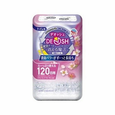 デオッシュ 消臭パール リフォーミングフローラルの香り トイレ(230g) トイレ　便所　芳香剤　消臭剤　消臭芳香剤　臭い